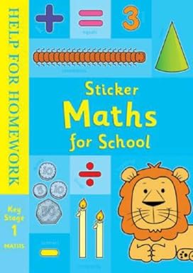 Sticker Maths for School (Activity Book)